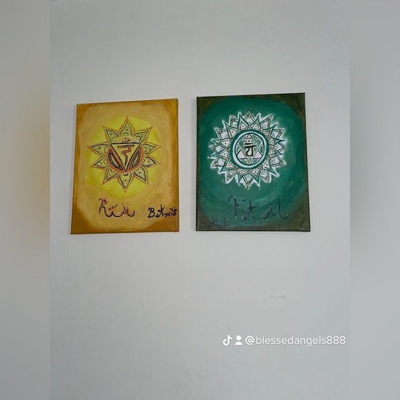 BLESSED ANGELS Chakra Collection✨ 3rd  Chakra Painting - Picture 2 of 8